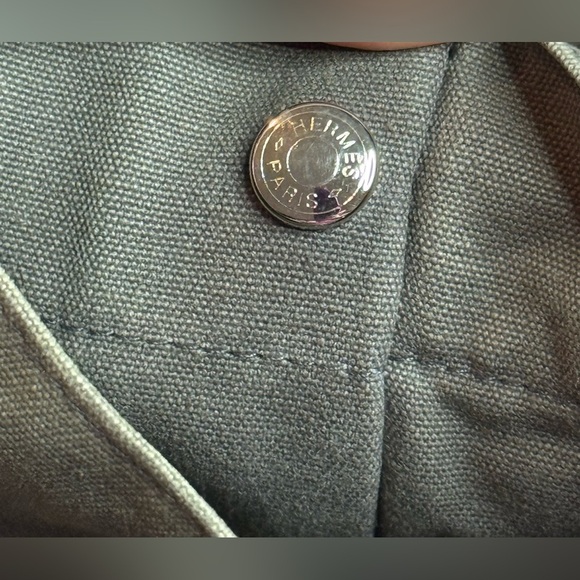 Hermes grey Fourre Tout tote bag - Picture 11 of 14